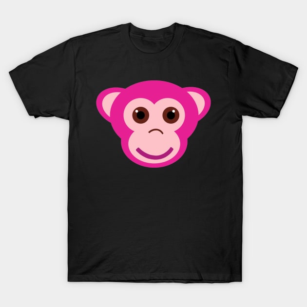 Pink Monkey T-Shirt by Nice Surprise